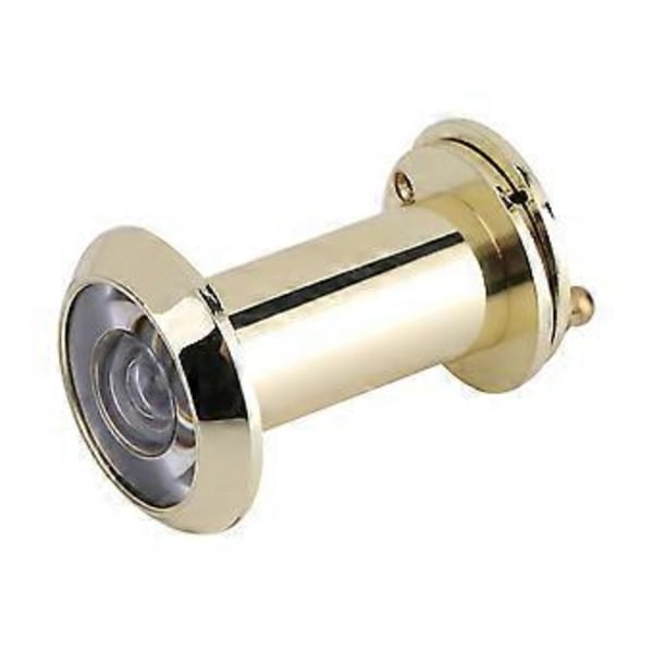 Hjemmesikkerhed Optisk Glas Bredvinkel Dørkigger Dørkikkert (Guld)