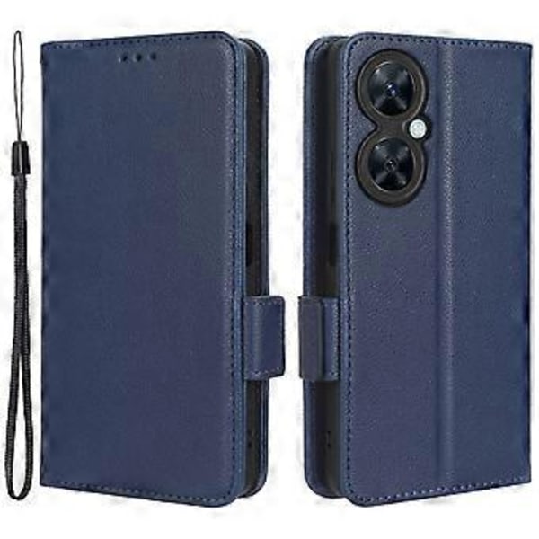 Plånboksfodral för Huawei Maimang 20/nova 11i/Enjoy 60 Pro PU Läder Ställ Telefonfodral (Stil E)