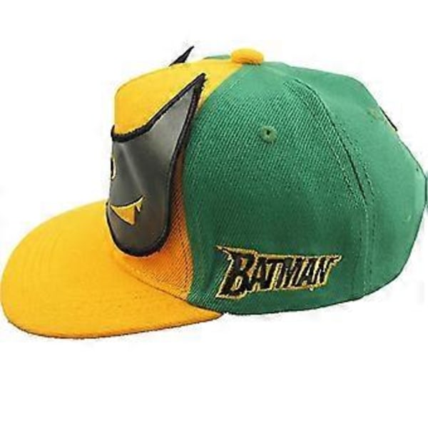 Barnkeps Pojkar Flickor Basebollkeps Hip-hop Snapback Utomhus Sport Solskydd Kepsar Gåvor Flerfärgad Valfri (Gul Grön)