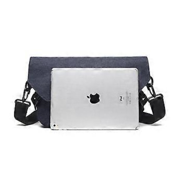 Tasker Crossbody Tasker Herre Skuldertasker Mode Herre Skuldertasker Sports Taljetasker Skuldertasker (sort)