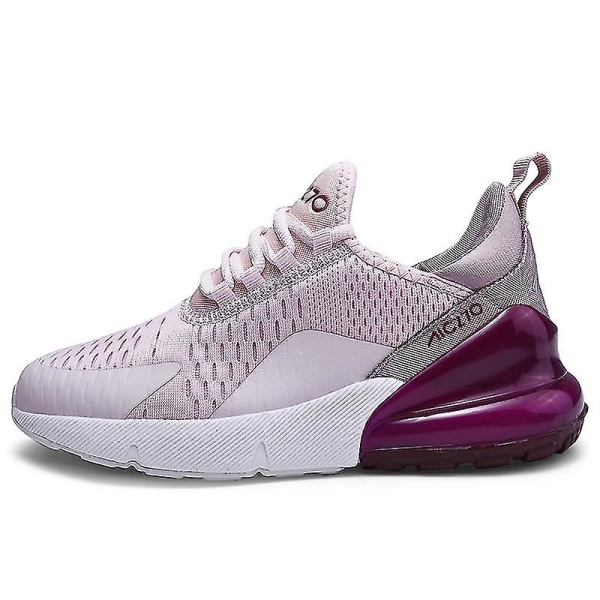 Mens Air Sports Running Shoes Breathable Sneakers Universal All Year Women Shoes Max 270 Purple Purple 38