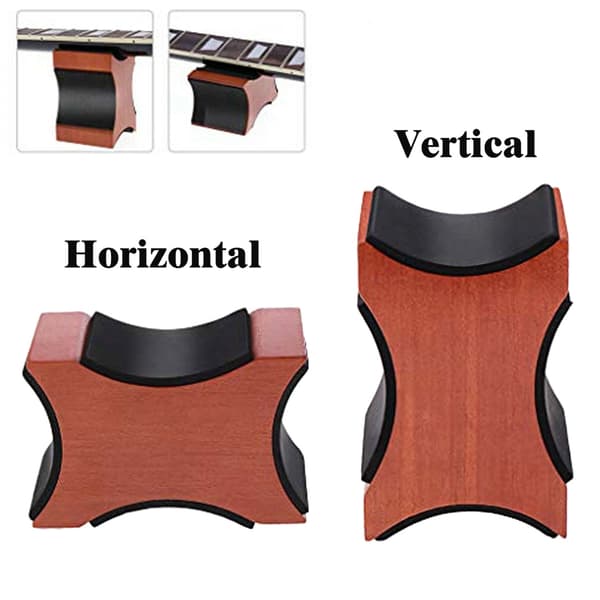 2 i 1 Pro Gitarrhalsstöd Kudde Träbas Luthier Reparationsverktyg för