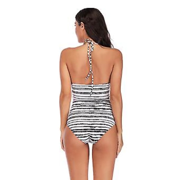 Flickors badkläder konservativ tunn mönster endel badkläder bikini 5xl