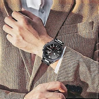 Galaxy Watch Remme 46mm / S3, 22mm Solid Rustfrit Stål Quick Release Rem til Samsung Galaxy Galaxy Watch, Gear S3 Classic Frontier, Samsung Galaxy
