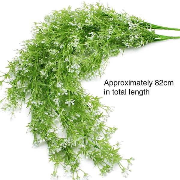 2 stk. Kunstig veggblomstranke Kunstig blomstranke Kunstig I