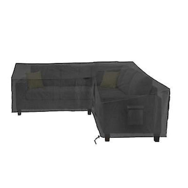 L Shape Garden Sofa Covers Outdoor Furniture Dust Cover Waterproof L shape L shape 286x286x82cm