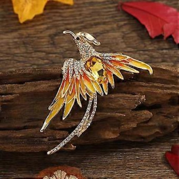 Phoenix Temperament Broche (guld)