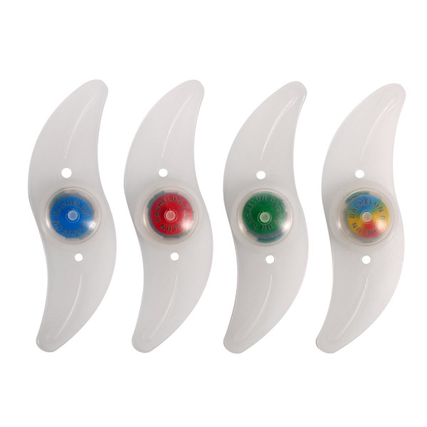 4-pack Multifärgade LED-Hjullampor, Cykel Ekrar för Vuxna och
