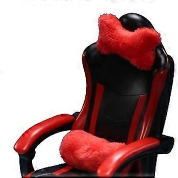 1:6 Skala Gamingstol Modell, Dekor Tillbehör Delar, Dockdekor Tillbehör för 12'' Mansfigurer Dockmodell, Kroppsdocka (röd)