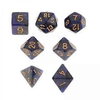 5-10-pack 7 st/set Multipla Sidiga Numeriska Tärningar för DND RPG Rollspel Casino Leksaker (6 st)