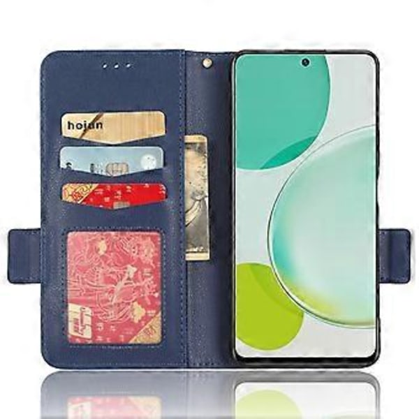 Plånboksfodral för Huawei Maimang 20/nova 11i/Enjoy 60 Pro PU Läder Ställ Telefonfodral (Stil E)