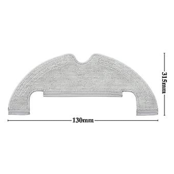 For Bot Z10 Pro / L10 Plus Tarvikkeet Pölypussi Hepa-suodatin Mop Robotti-imuri Vaihto-osat Pa ( )