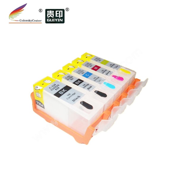 (rcc725) Refillable Ink Cartridge For Canon Pgi725 Cli726 Ip4870 Mg5170 Mg5270 Mg6170 Mg6270 Mg8170 Mg8270 Ix6560 Mx886 Mx897