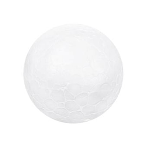 20CM Hvite Kuler for Barn DIY Håndverk Materiale Morsomme Runde Kuler Julepynt Layout Dekorative Rekvisitter Gaver