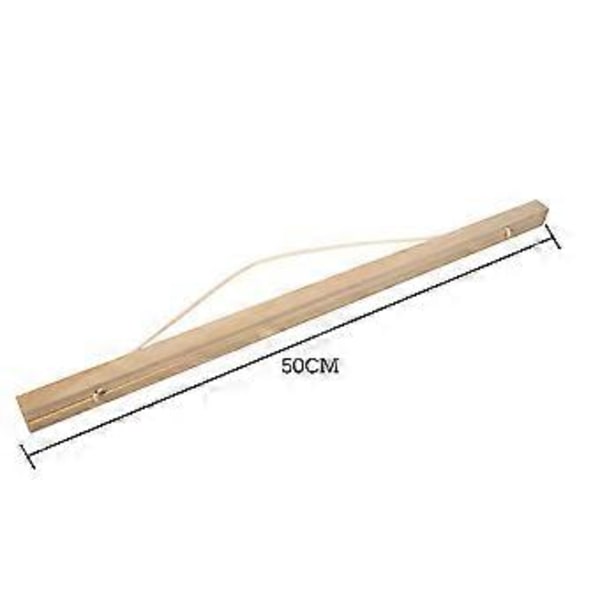 Moderne Magnetisk Savsmuld Billedramme DIY Poster Rulletryk Kunstværk Hængende Hvid Træ 50CM