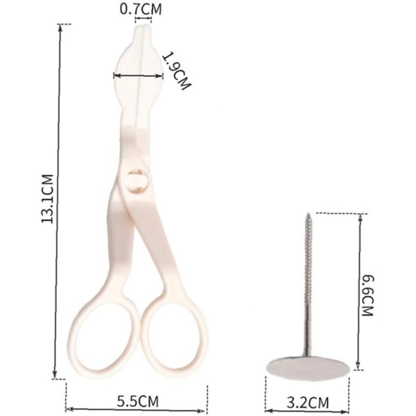 2 kpl Putkileikkurit Kukka Kynsi Turvallisuus Dekori Ruusu Nostin Fondantti