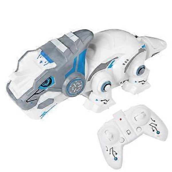 RC Dinosaurie Leksak 2.4G Elektronisk Barn Utbildnings Dinosaurie Robot Leksak med Ljus()