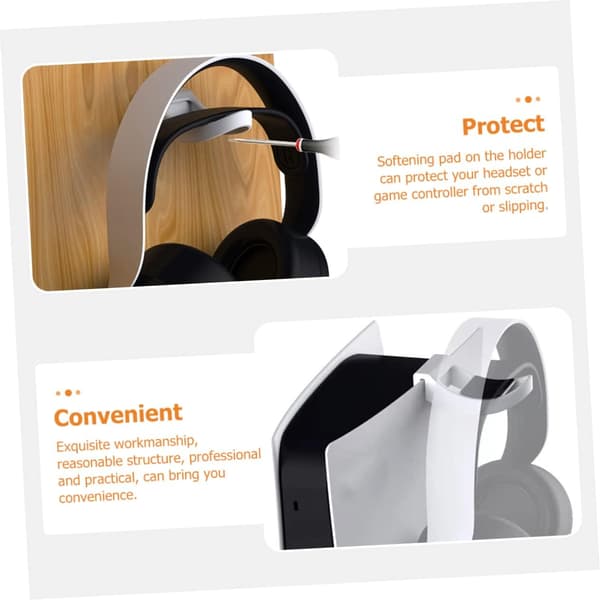 Gaming Headset Hanger Game Hylde Vægmontering Controller Mount Controlle