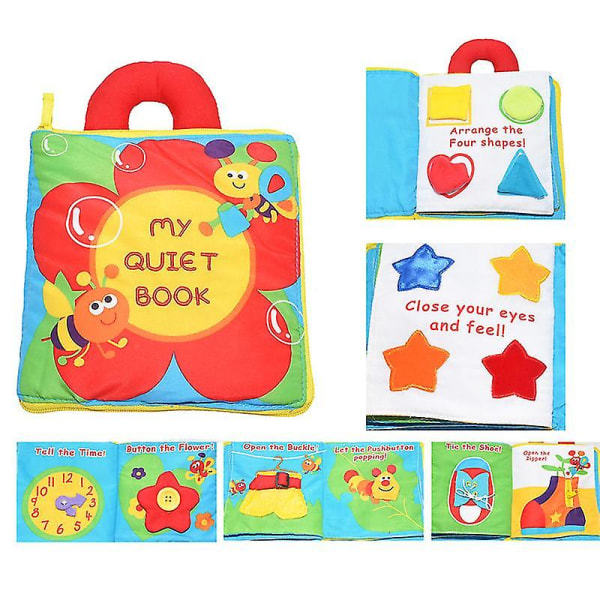 Baby Cloth Book Soft Baby Cloth Books Early Learning Gift