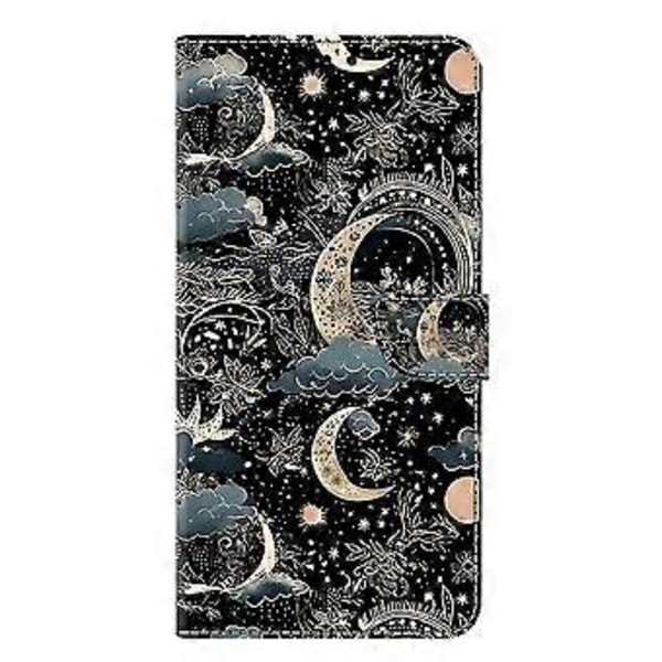 Til Samsung Galaxy S24 FE Etui PU Læder Wallet Telefon Cover med Støttefod (Style N)