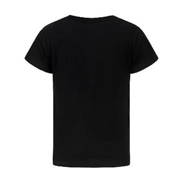 Inside Out 2 T-shirt för barn, pojkar och flickor, tryckt, sommar, casual, kortärmad, rund hals, bomull, topp, ålder 9-16 år (15-16 år, svart)