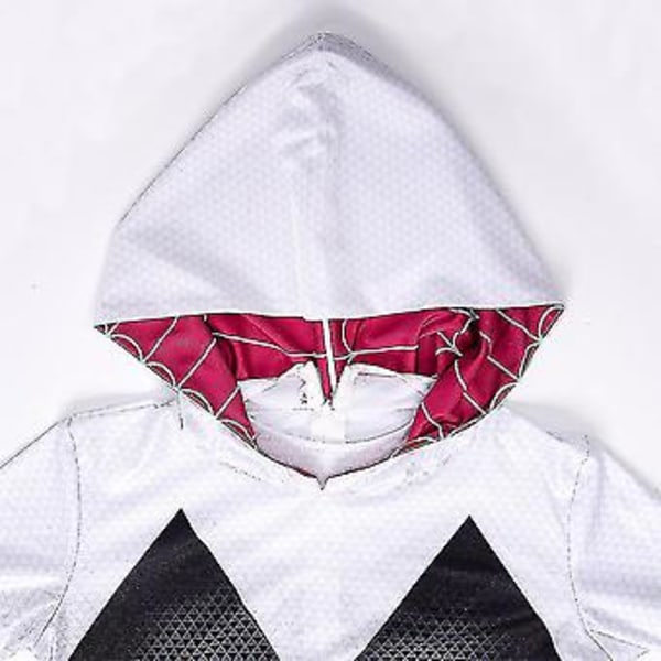 Spider-Gwen Cosplay Jumpsuit til Halloween (190cm)