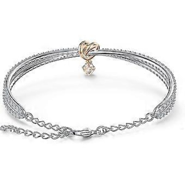 Lifelong Bow Collection Europeiska och Amerikanska Element Romantisk Knuten Kärlek Kvinnlig Armband Hänge
