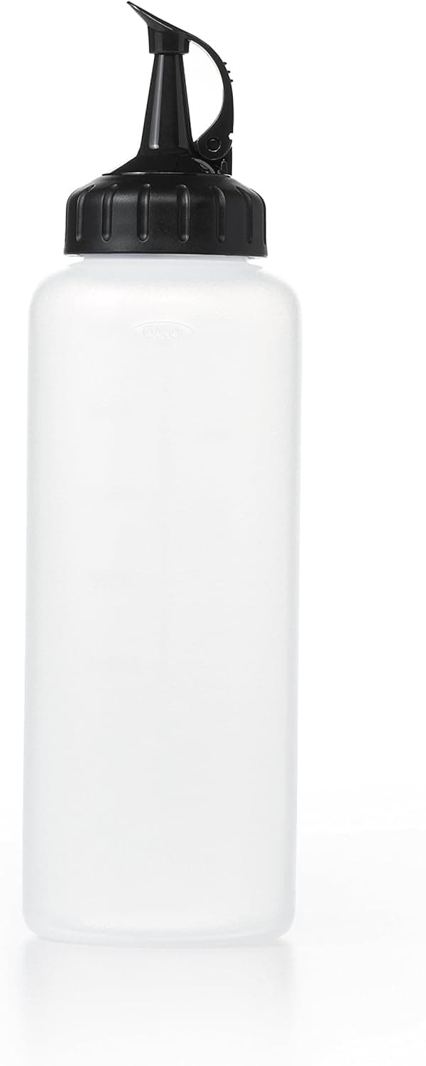 Musta - Puristuspullo koristeluun - Kastikepullo - Medium 35