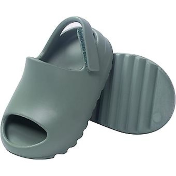 Småbørns Slidesandaler, Børnesommer Slip On Slidesandaler, Strand Pool Anti-slip Vandstøvler, Indendørs Udendørs Letvægts Slippersandaler Til