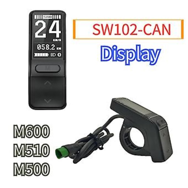 SW102 CAN-protokollan moottori näyttö sopii keski-moottoreille M500 M510 M600 M800 M820 M420 M300-CAN M400