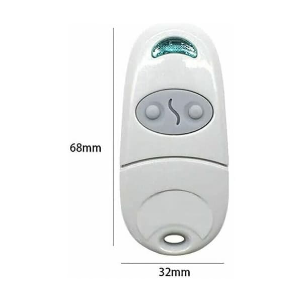 Topp 432NA/432EE/432 EV/432M (4, hvit) Universal Gate Remote Cont