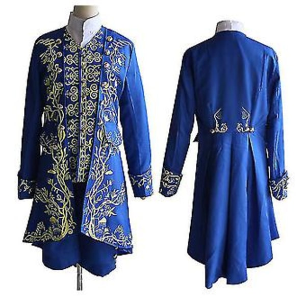 Miesten Sininen Peto Roolipeliasu Prinssi Cospaly-asu (XL)