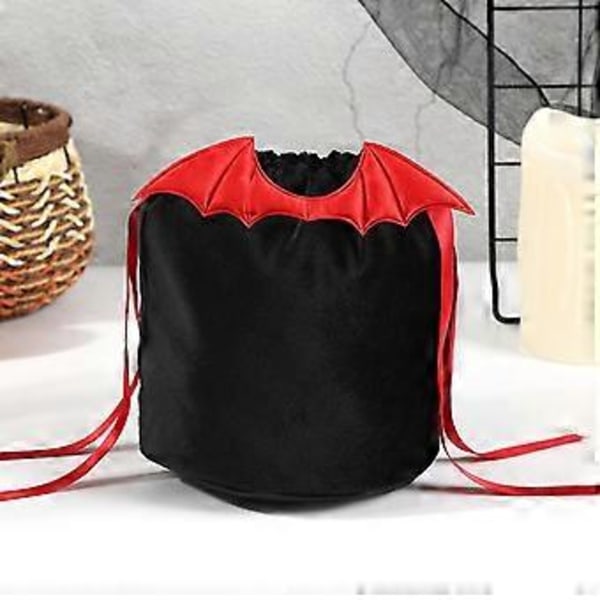 5 stk Halloween Julegodteposer Party Godtegavepose Kreativ Sød Kanin Bat Design (Sort)