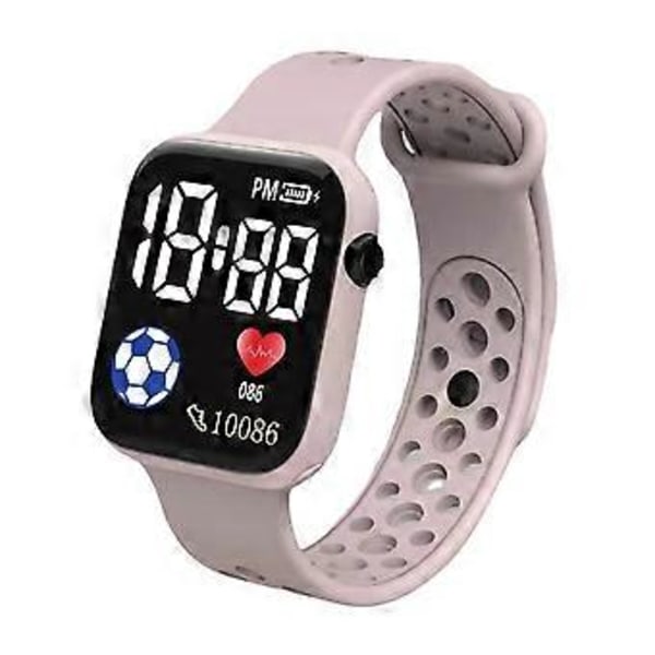 LED Digital Skærmsport Armbåndsur - Til Mænd Kvinder Unisex Drenge Piger Børn Gaver (AGrøn)