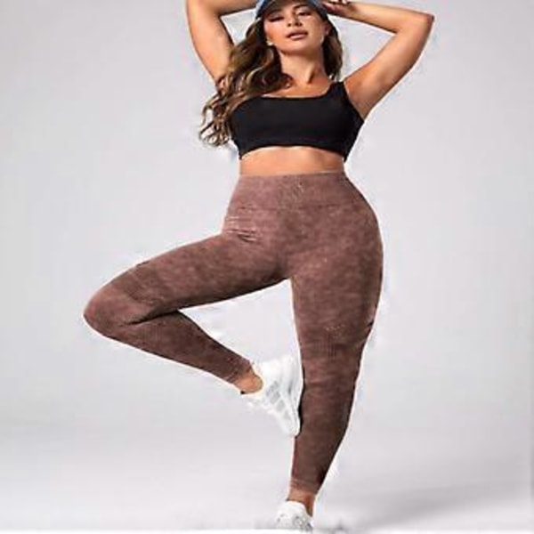 Dame Højtaljede Fitness Leggings Hofte Løft Fitness Yoga Hofte Løft Tætsiddende Bukser