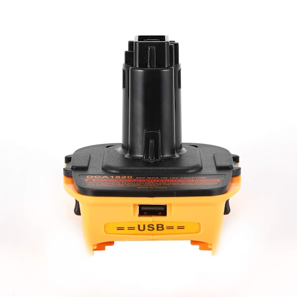 Erstatningsadapter for DCA1820-batteri 18V til 20V, for boremaskiner, slipemaskiner, lader ikke inkludert