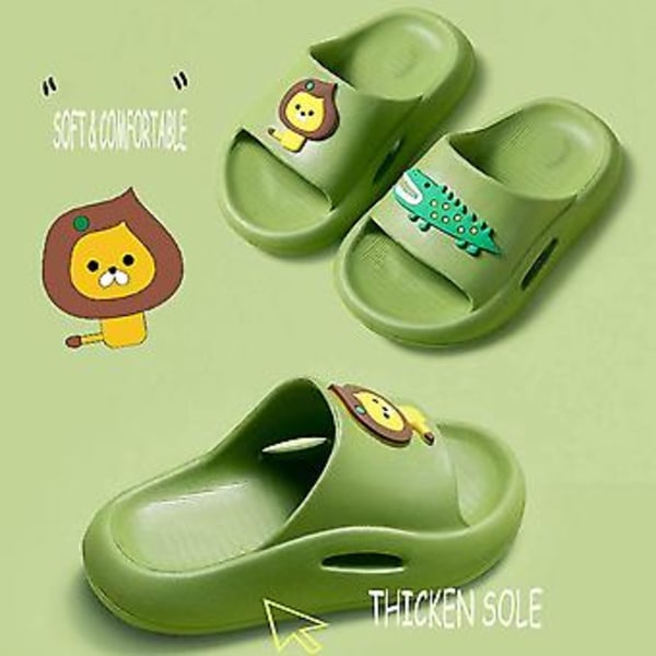 Børneslide-sandaler Søde Strand Vand Flip Flop Drenge Piger Brusebad Pool Sommer Tøfler Til Småbørn Lille Børn (faktisk Sko Længde 15,5 cm)