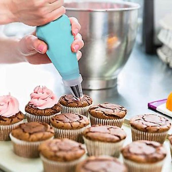 10 stk. Russiske Sprøjtetips Julekage Glasur Frosting Dyser Bageri Værktøj