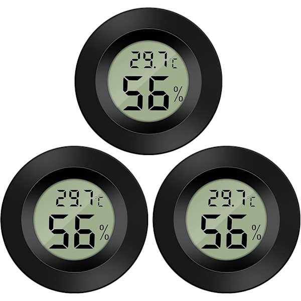 Mini Digitaalinen LCD-Termometri Hygrometri Lämpötila Kosteus -50~