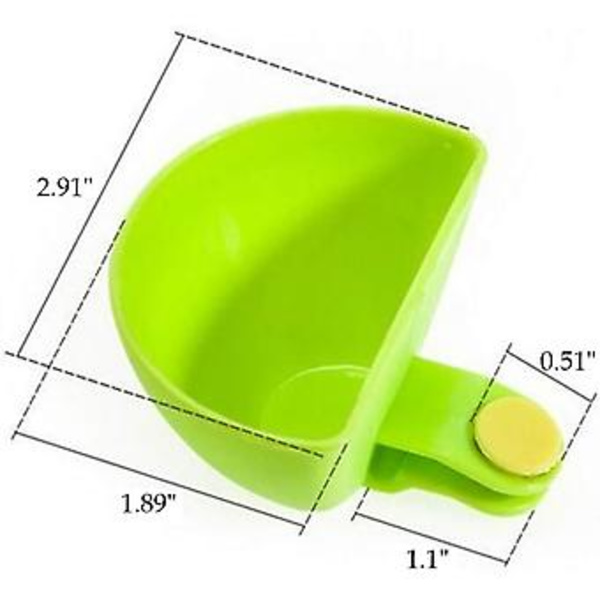 Dip Clip Skålpladeholder, 8 Pak Dip Clips Assorterede Plade Grab Clip-on Dip Holdere Tomatsauce Salt Eddike Sukker