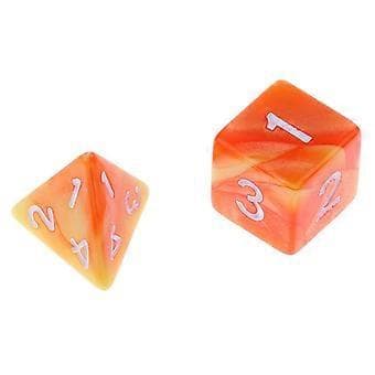 5-10 pakker 7 stk. polyhedriske terninger til Dungeons and Dragons terningebordspil (5 stk.)