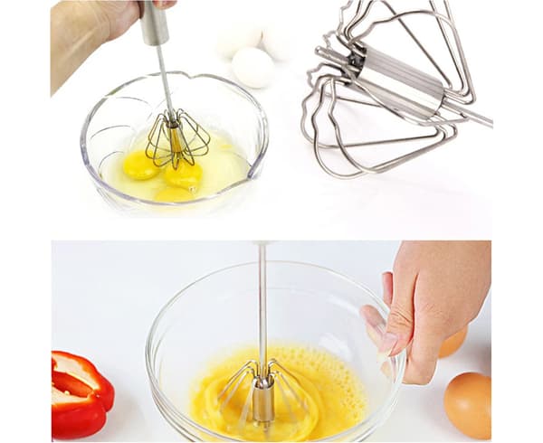 Legeringstråd Egg Visp Vispere Mikser Melkeblender for Blanding Kitc