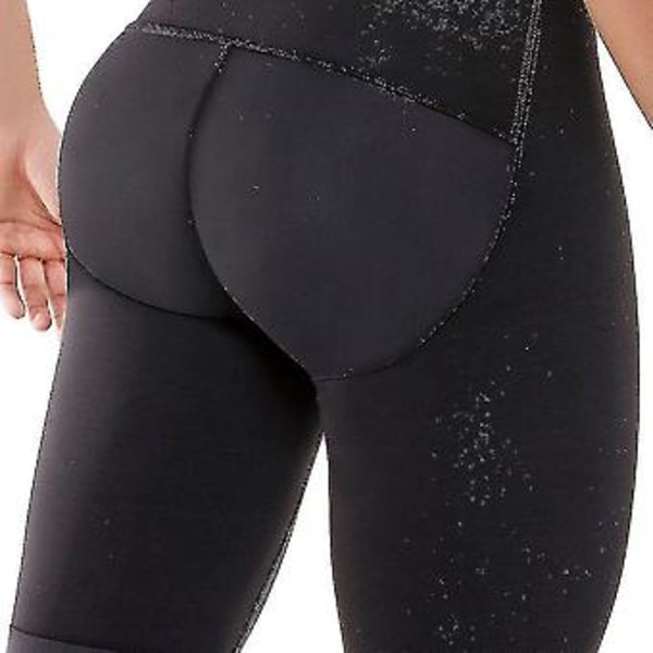 Body Shaper för Män, Slimmande Kompressionsplagg och Postoperativ Shapewear, Plus Storlek Hög Kvalitet (4XL Svart)