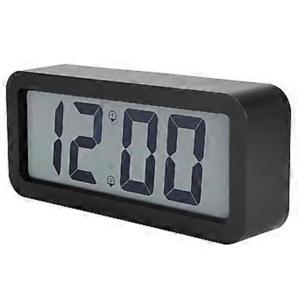 Digitalt Vækkeur LCD Display Musik Bord Vægure Dekoration til Hjem Soveværelse