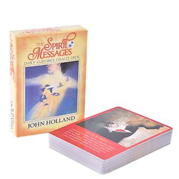 The Spirit Messages Daily Guidance Oracle Deck Tarotkort Spelförpackning
