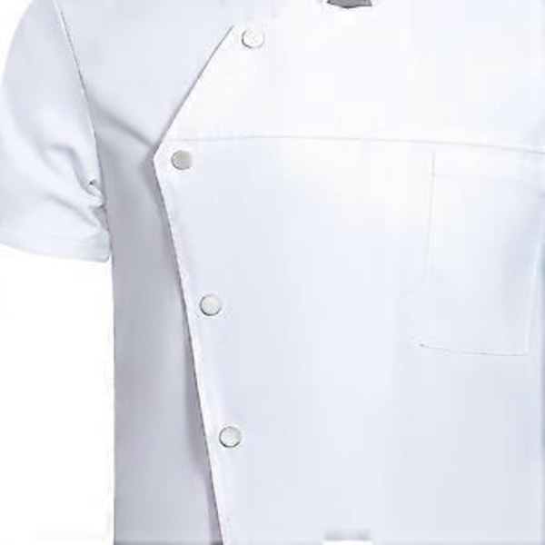 Arbetskläder Uniform Storkök Plus Size M Storlek Vit (4XL Storlek Vit)