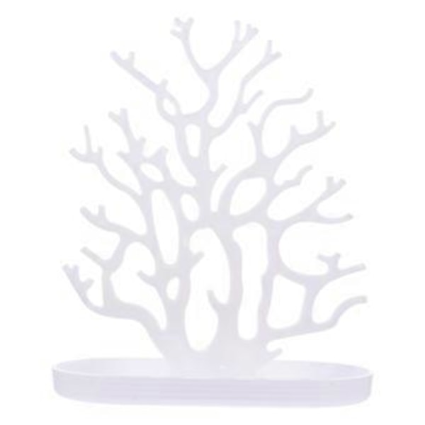 1 stk. Kreativt koral smykke display stativ Praktisk smykke opbevarings stativ