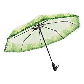 Paraply til regn, bærbar, regntæt, foldet paraply til camping, strand, terrasse