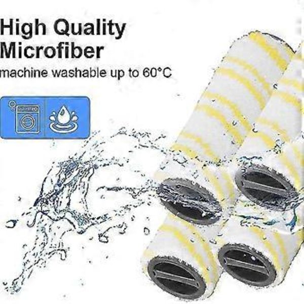 8 st Rullborste Kompatibel med Karcher Fc5 Fc7 Fc3 Fc3d Elektrisk Golvrengörare{jkw} ( )