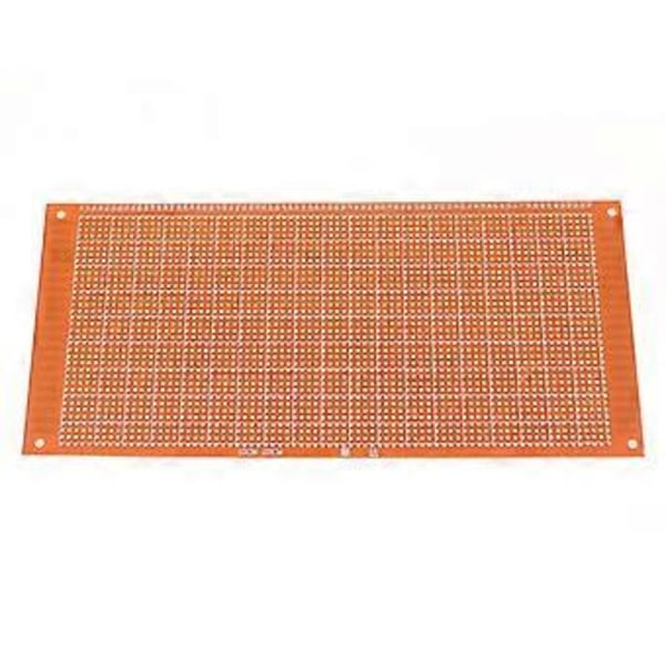 1 st DIY Prototyp PCB Universell Experiment Matrix Kretskort 10X22CM